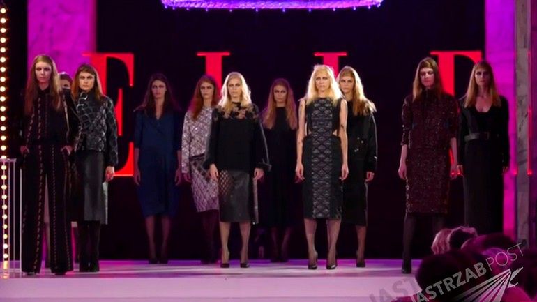 Pokaz kolekcji Frankenstein's Dream Gosi Baczyńskiej na jesień-zimę 2015/2016 podczas gali Elle Style Awards 2015