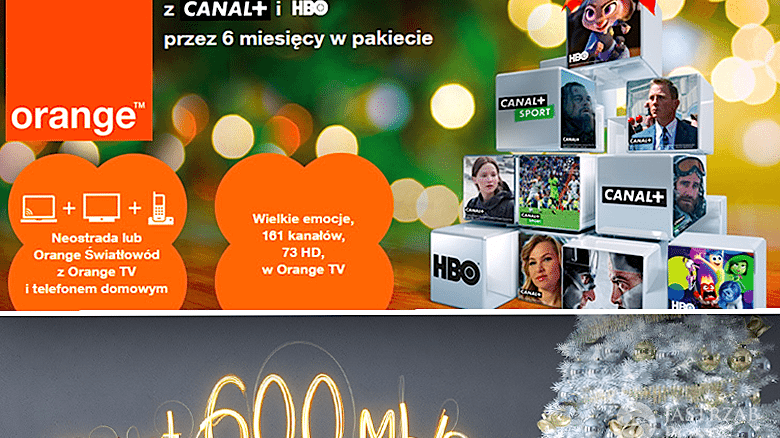 Orange Światłowód + Orange TV