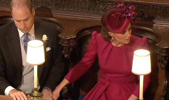 Księżna Kate i książę William okazywali sobie czułość w kościele