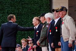 75. rocznica D-Day. Wzruszające przemówienie Macrona. "Dziękuję"