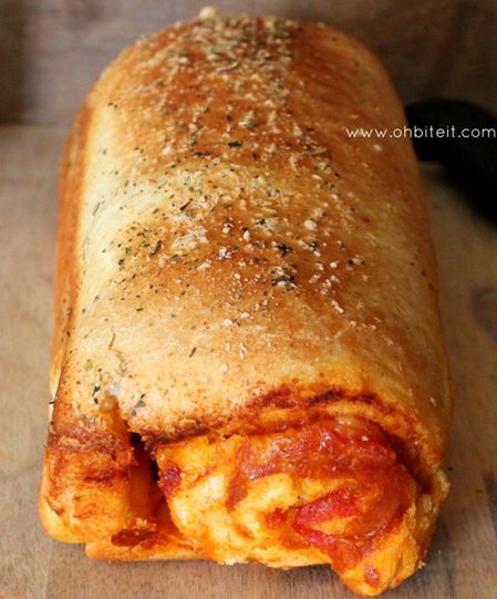 Pizza Pinwheel Bread