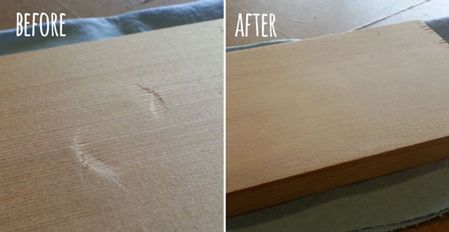 How to Remove A Dent From Wood