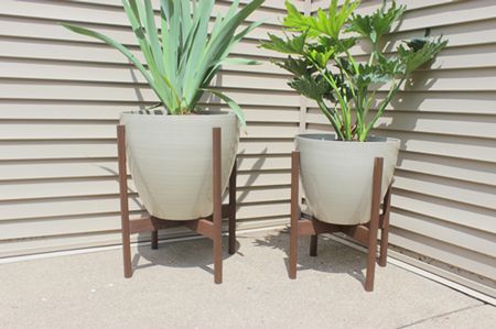 Wooden Planter Stand