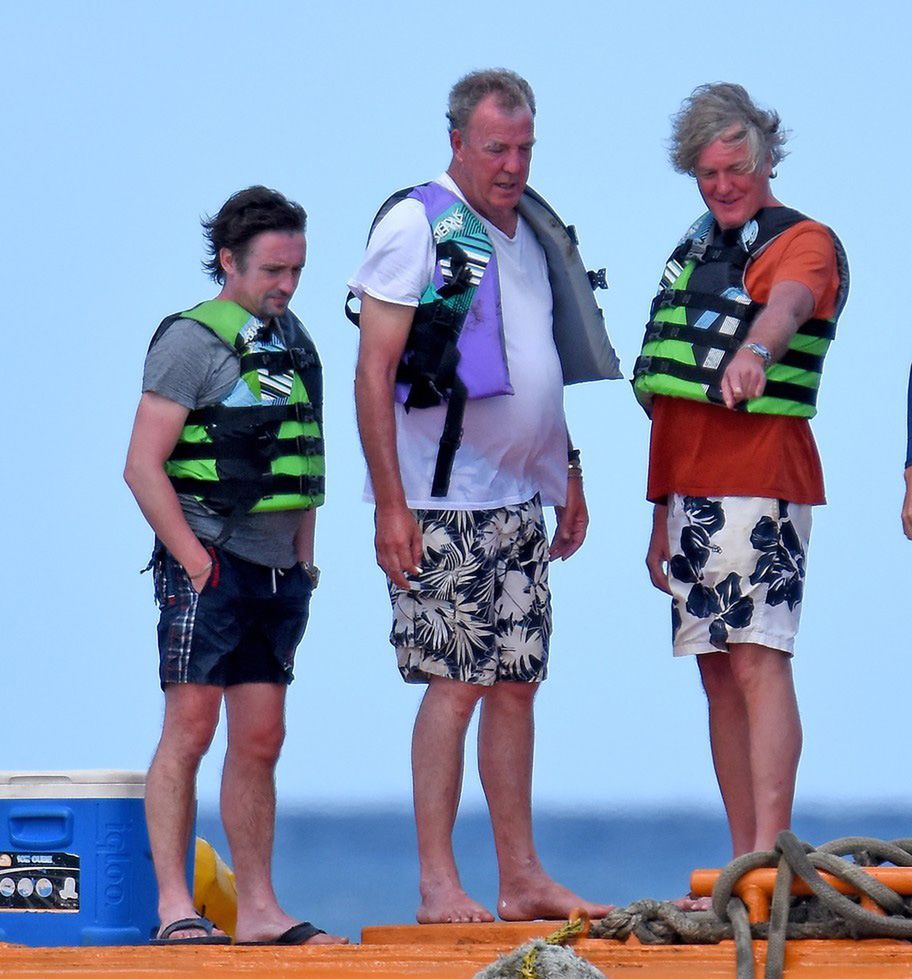 Pierwsze zdjęcia z planu nowego programu Clarksona, Hammonda i Maya