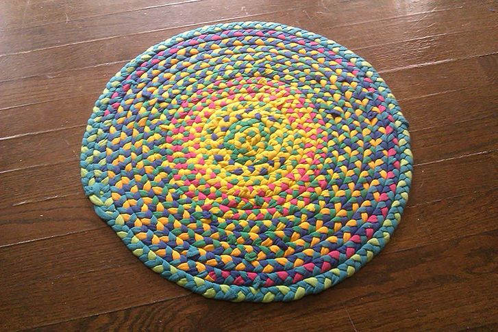 Tee-Braided Rug