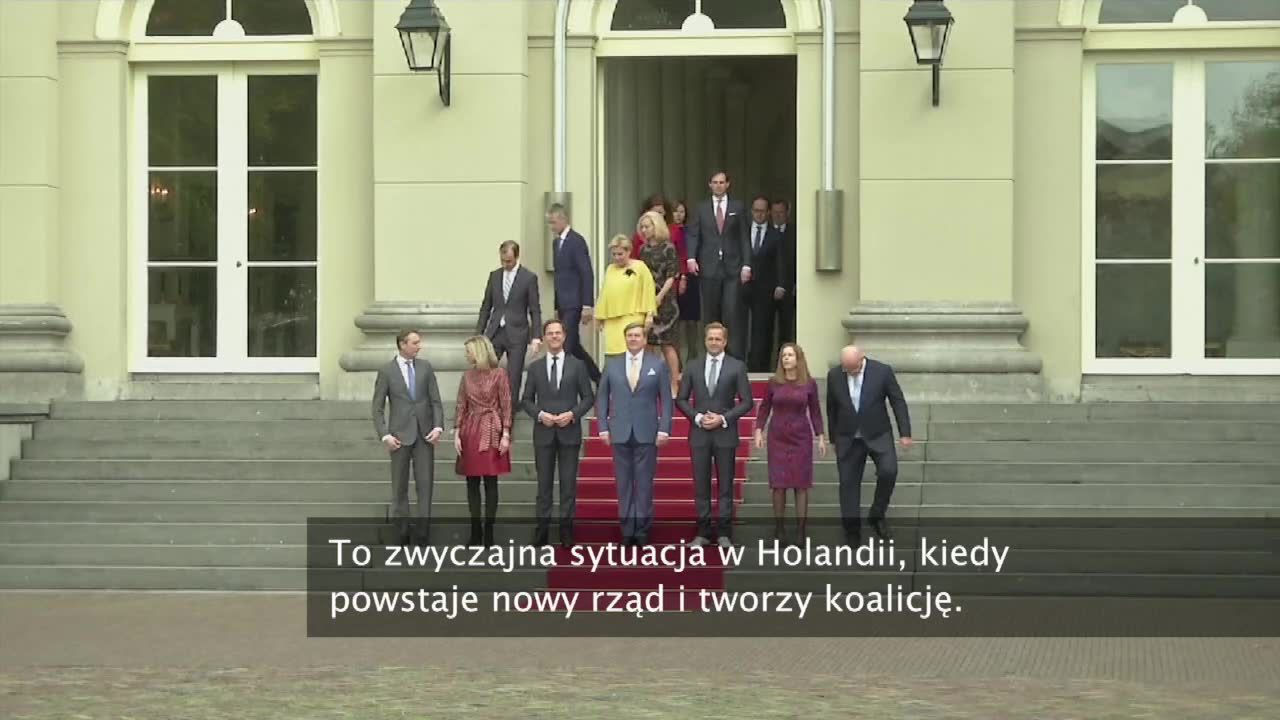 W Holandii zaprzysiężono nowy rząd