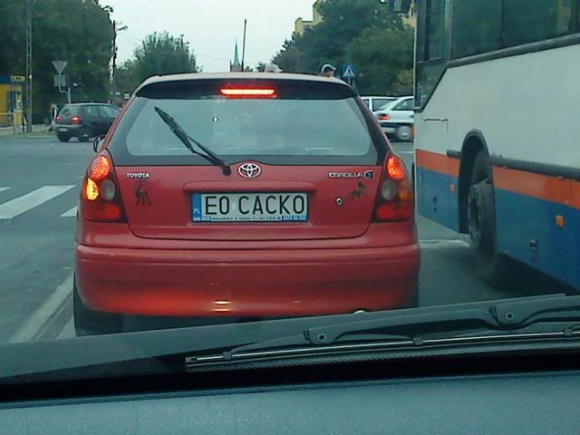 Najciekawsze tablice rejestracyjne z Polski [galeria] 21