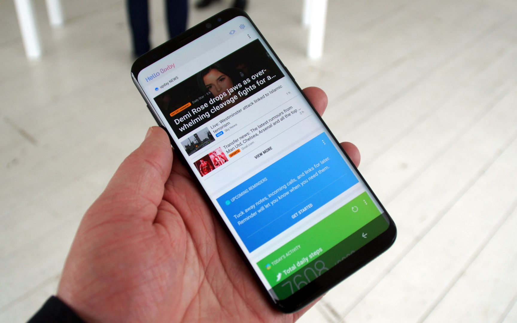 Samsung Galaxy S8 - funkcja Bixby