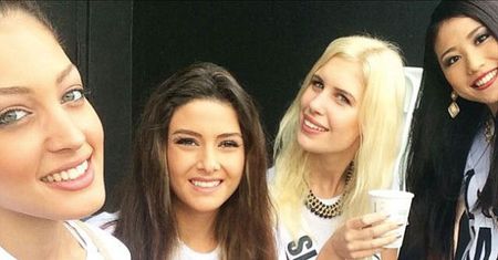 Chcą ODEBRAĆ TYTUŁ Miss Libanu za... "selfie" z Miss Izraela!