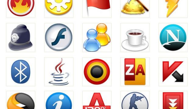 Każdy program posiada taką samą ikonę - usuwamy awarię 1