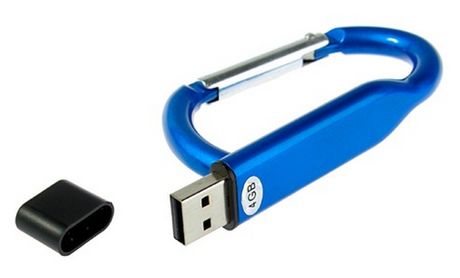 Pamięć USB idealna do wspinaczki
