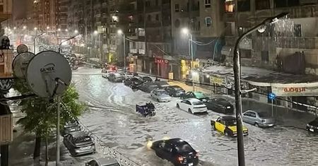 "Nocny armagedon" w Egipcie. Jest nagranie