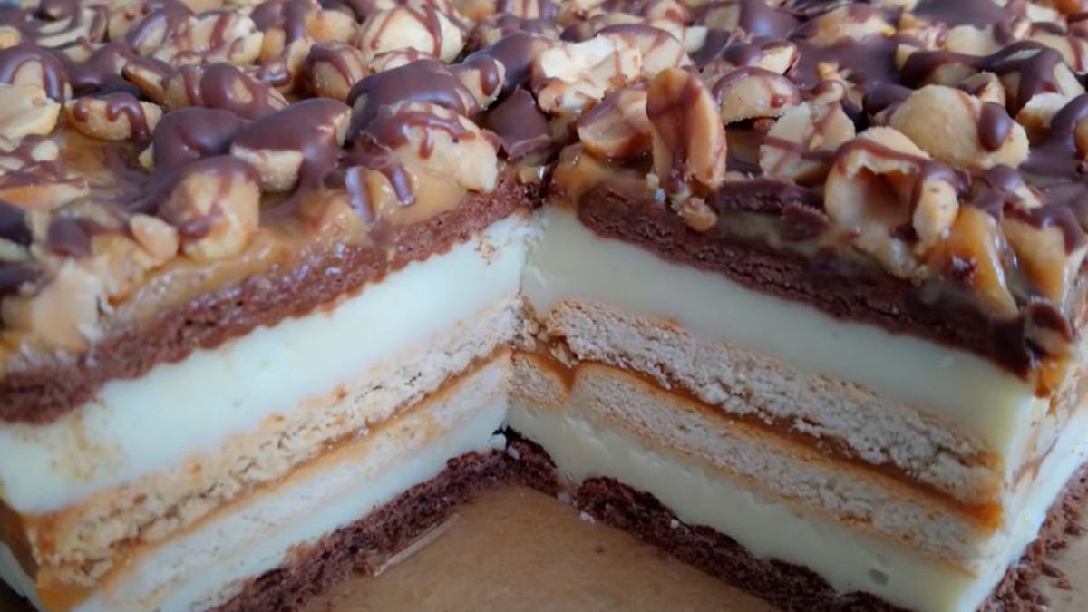 Ciasto Snickers - Pyszności