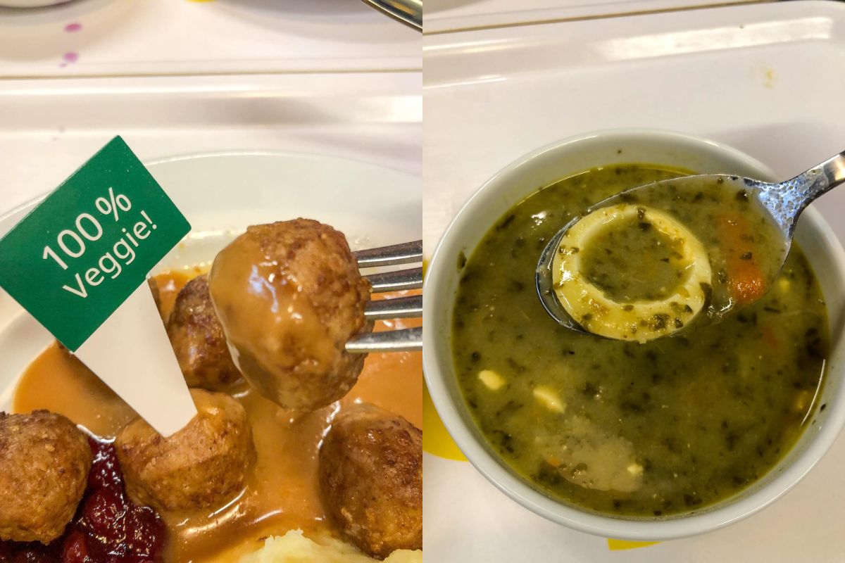 Restauracja Ikea ma w ofercie wiele pozycji wegańskich i wegetariańskich