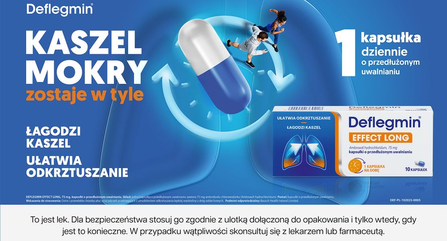 BeDigital przygotowała strategię dla marki Deflegmin. "Kaszel mokry zostaje w tyle"