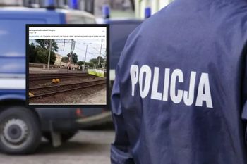 41-latek wpadł pod pociąg. Wcześniej prosił o pieniądze na bilet