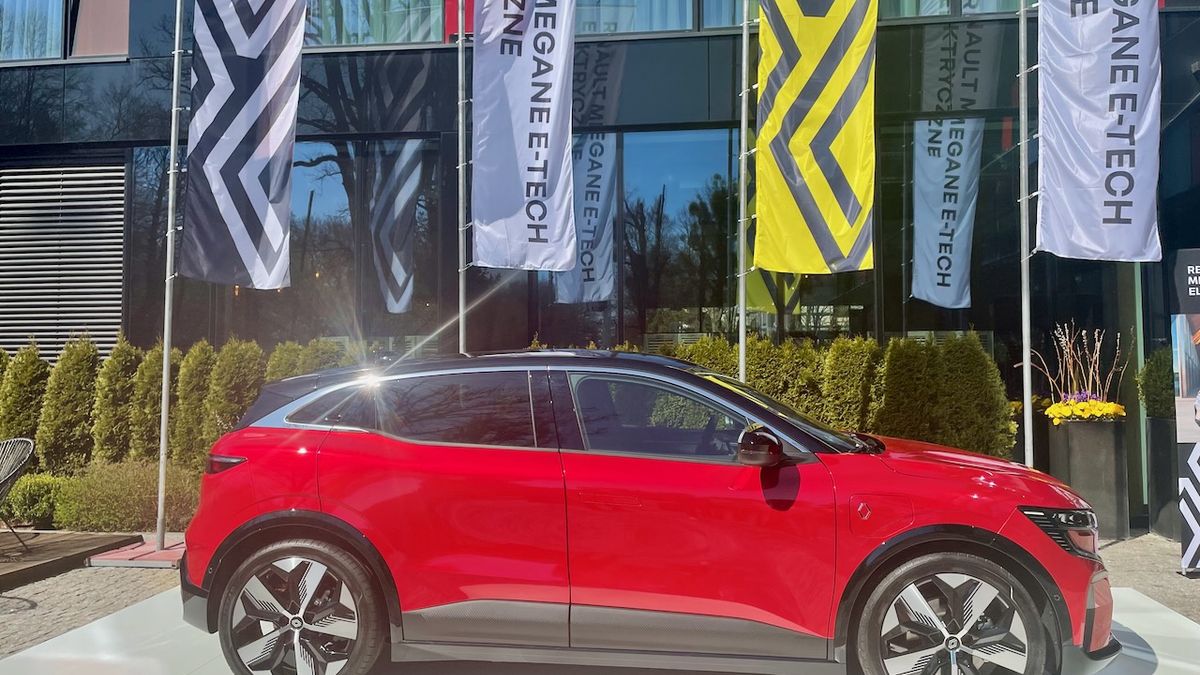 Renault Megane E-Tech to samochód elektryczny z segmentu C