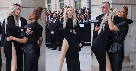Odstawiona Paris Jackson jednoczy się z ciotką Janet na paryskim pokazie. Słodko?