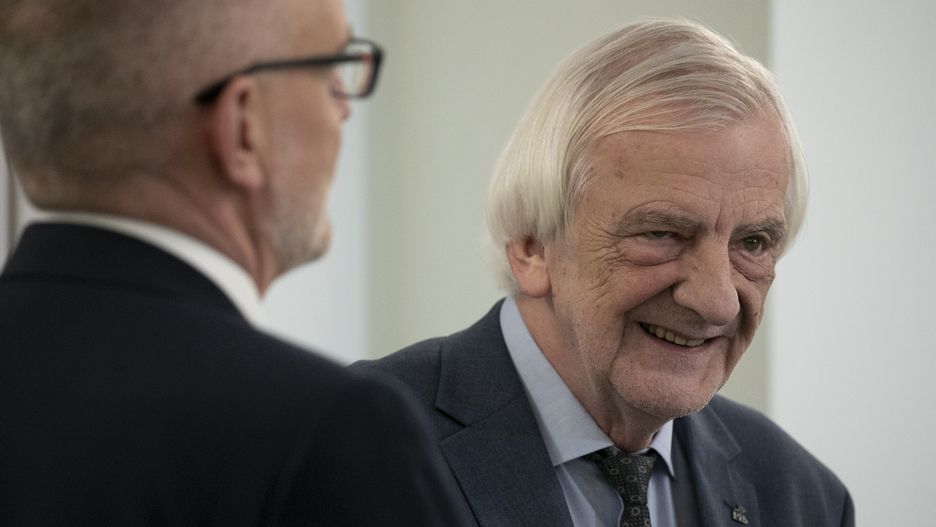 26.04.2022. Palac Prezydencki. Powolanie Magdaleny Rzeczkowskiej na stanowisko ministra finansow. n/z Ryszard Terlecki