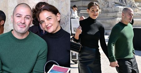 Zakochana Katie Holmes wyhaczona z MŁODSZYM O 10 LAT partnerem w Paryżu. Nie kryli czułości (FOTO)