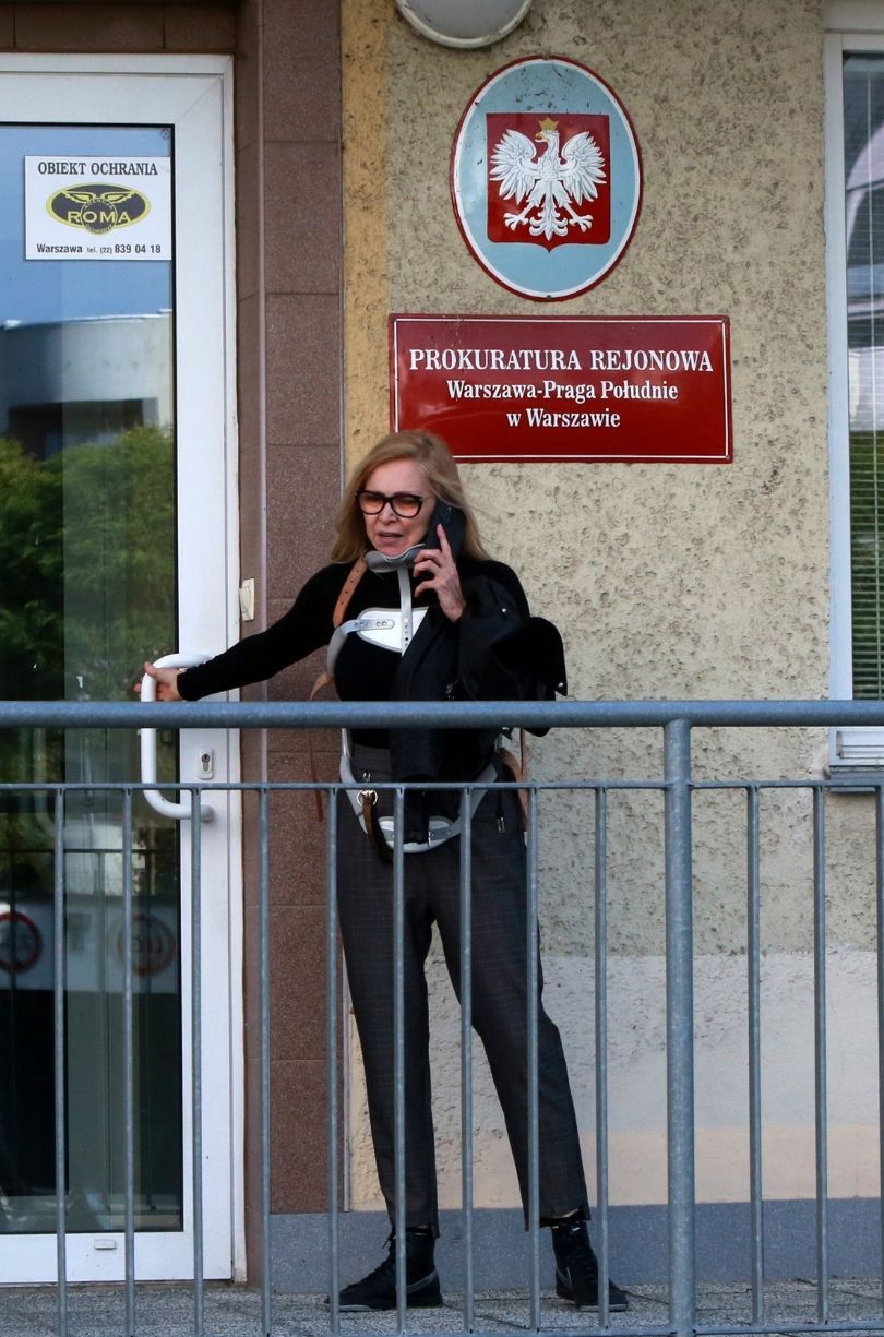 Sylwia Wysocka spotkała się z partnerem w prokuraturze