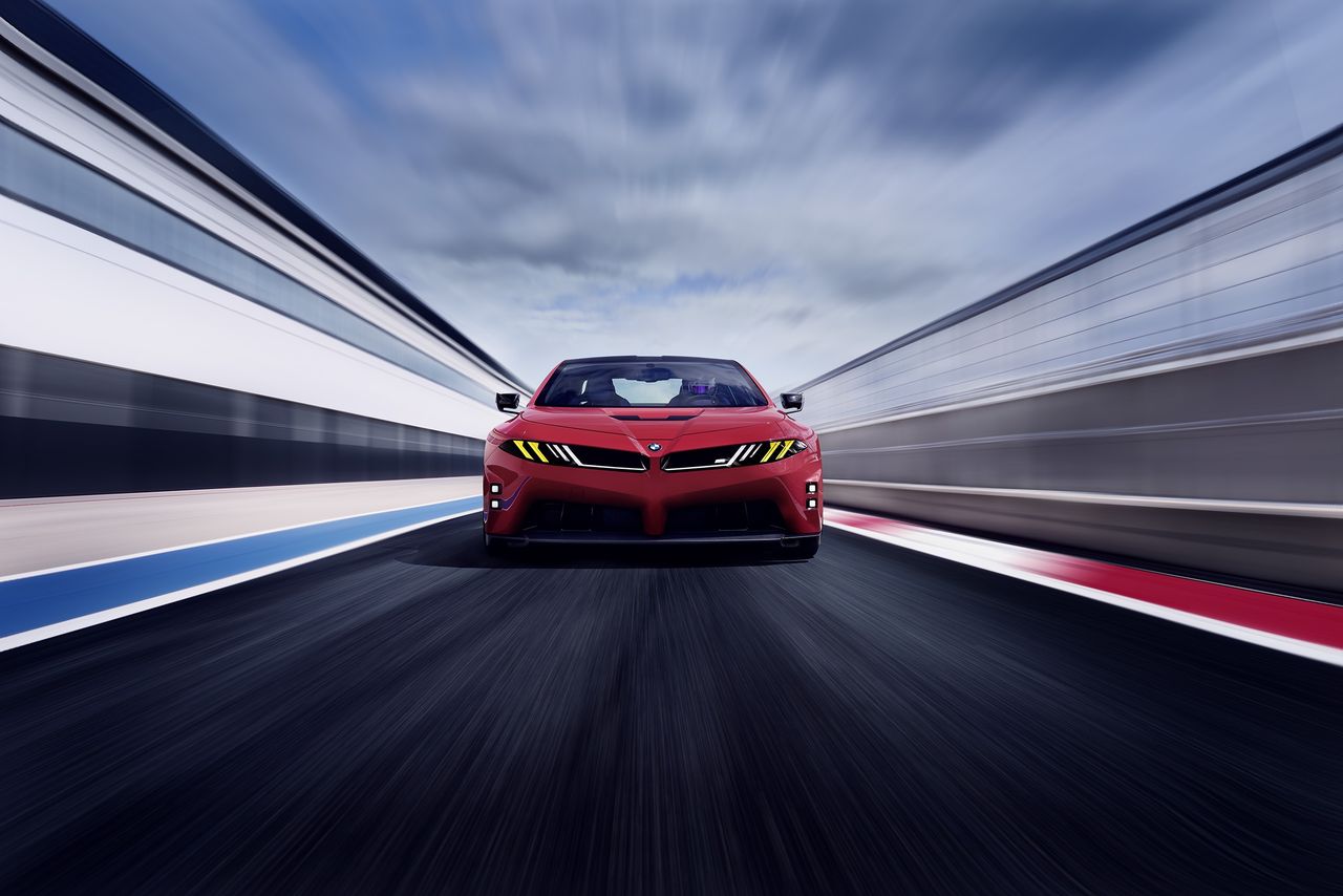 Tak będzie wyglądało nowe M3. BMW M Concept Neue Klasse ma aż cztery silniki