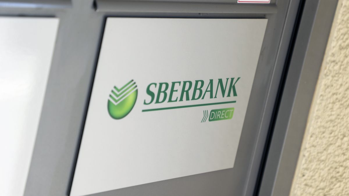 Na zdjęciu logo Sbierbanku w Niemczech