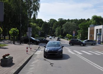 Piesza potrącona na przejściu dla pieszych