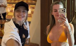 Karolina Pisarek nadaje z rodzinnych wakacji: "Byliśmy z Rogerem drzwi w drzwi z mamami. ZMIENILIŚMY POKÓJ. Wiadomo, o co chodzi"