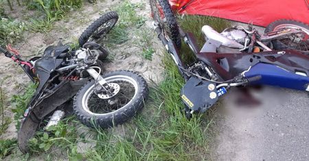 Tragiczny wypadek dwóch motocykli. Nie żyje 18-latek, drugi kierowca trafił do szpitala!