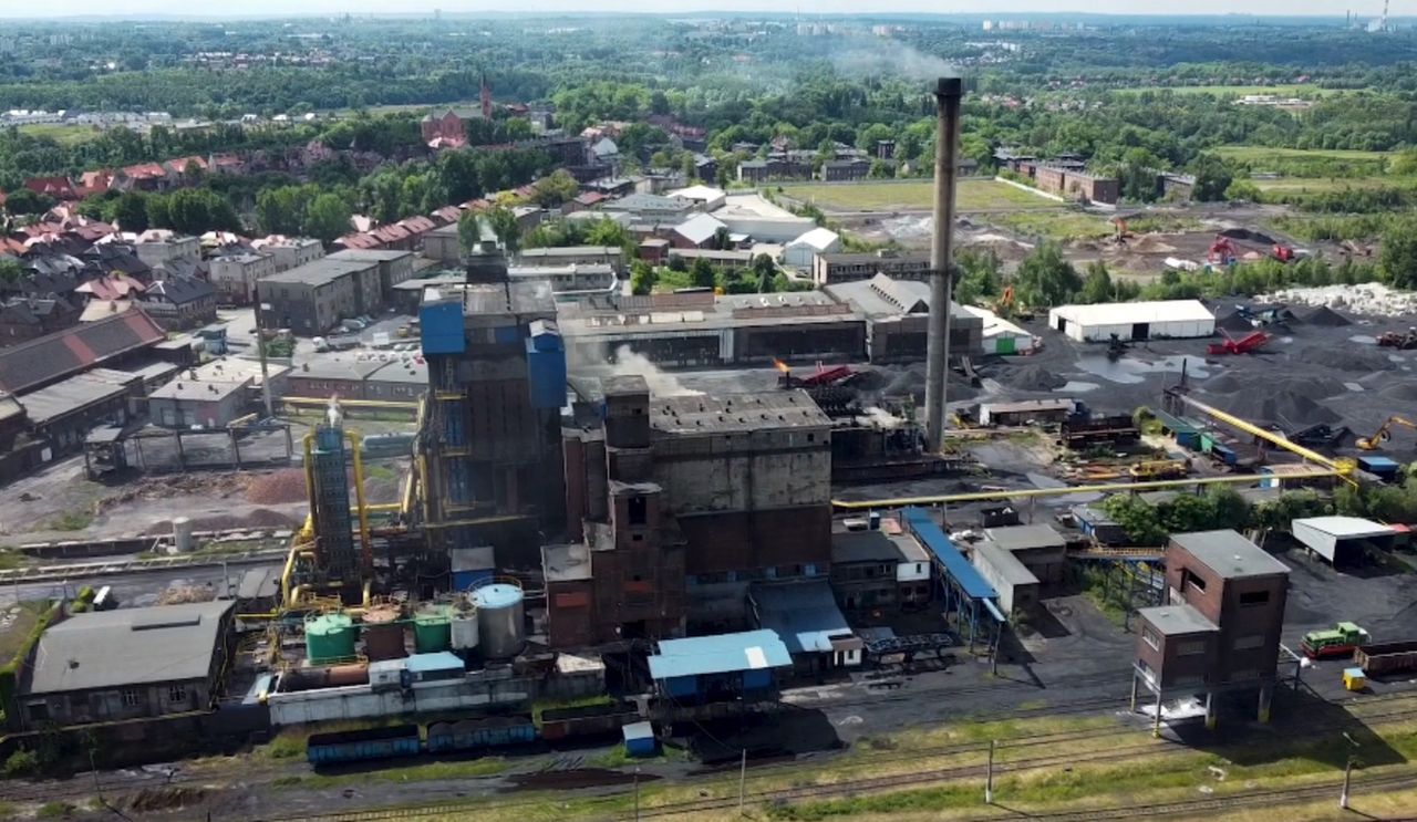 Koksownia Bytom nazywana jest przez dzieci pieszczotliwie fabryką chmur
