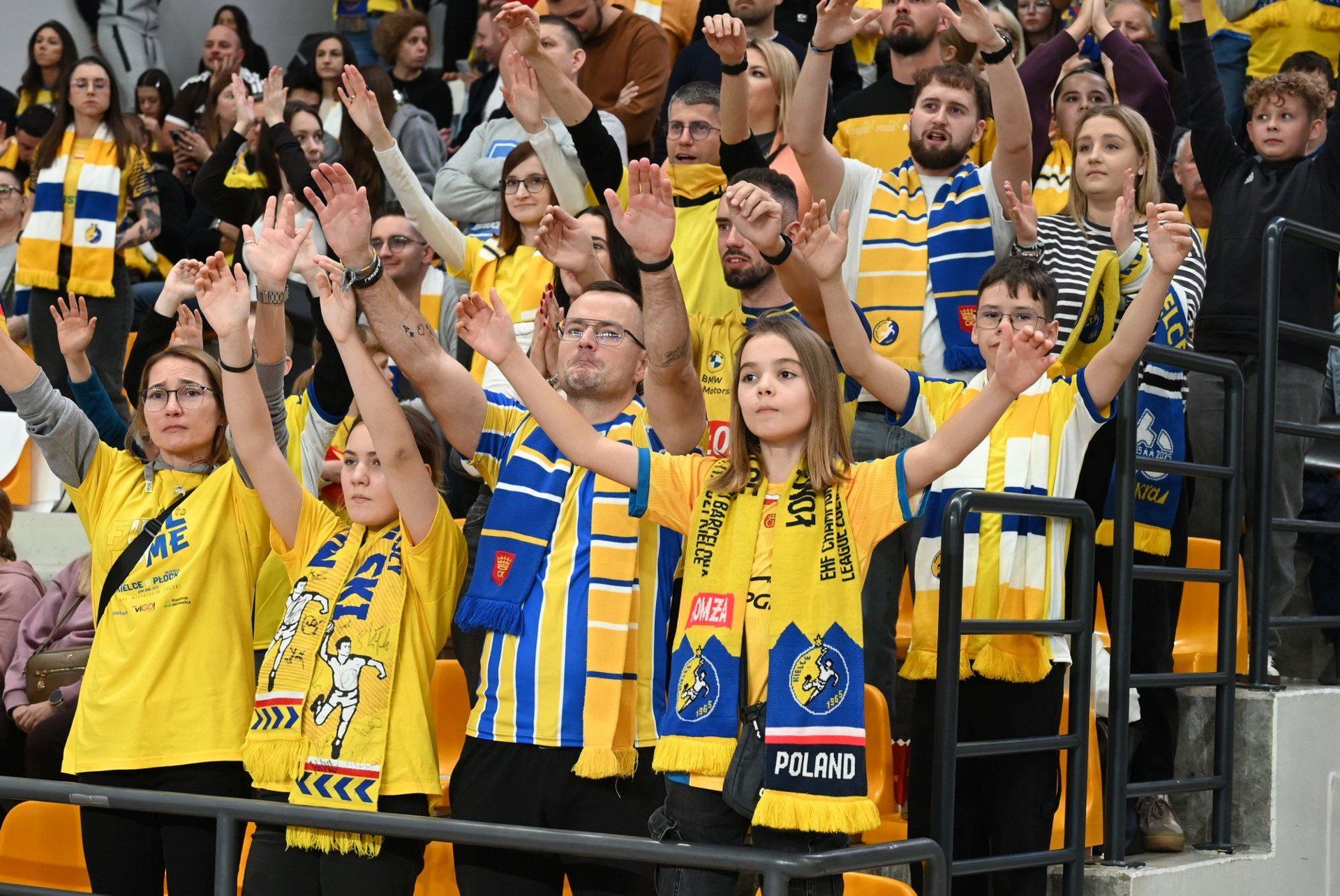 Wśród kibiców były rodziny z dziećmi