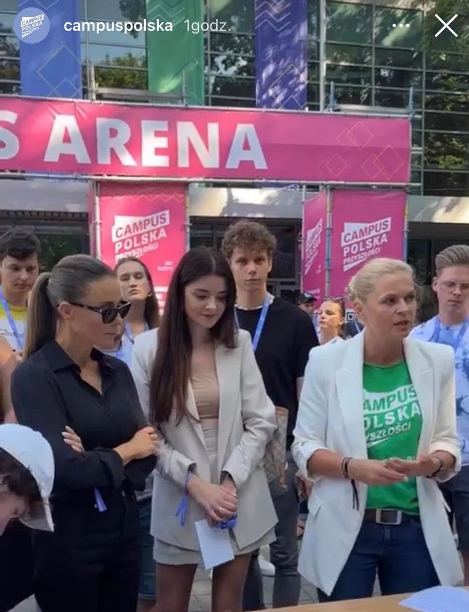 Małgorzata Rozenek na Campusie Polska Przyszłości