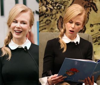 Nicole Kidman czyta dzieciom bajkę