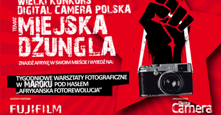 Jak w miejskiej dżungli upolować aparaty Fuji i wycieczkę do Marrakeszu