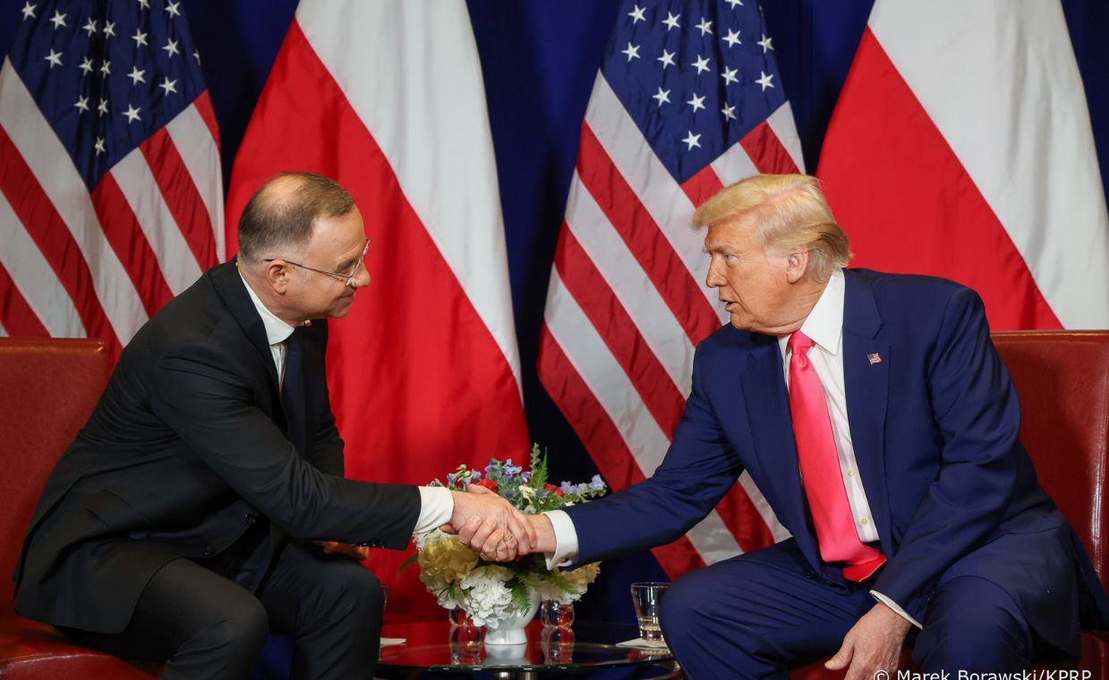 Po spotkaniu Duda - Trump. Andrzej Duda zabiera głos