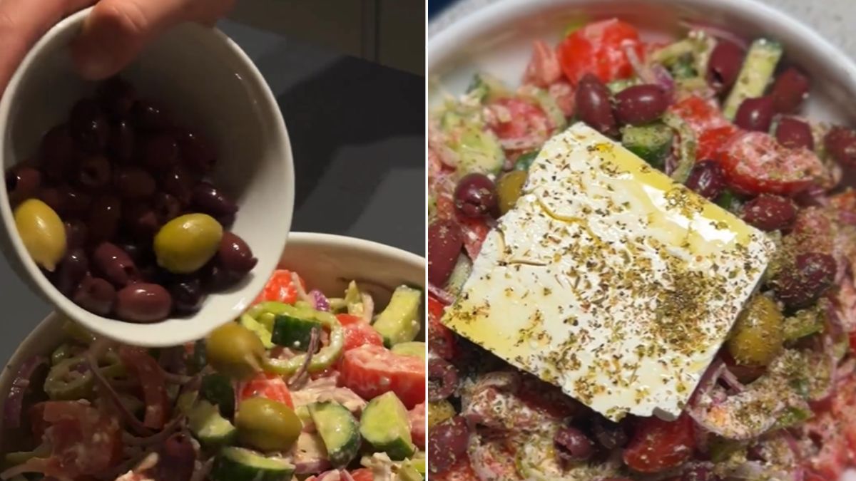 Sałatka grecka według przepisu cypryjskiej babci. Najlepsza!