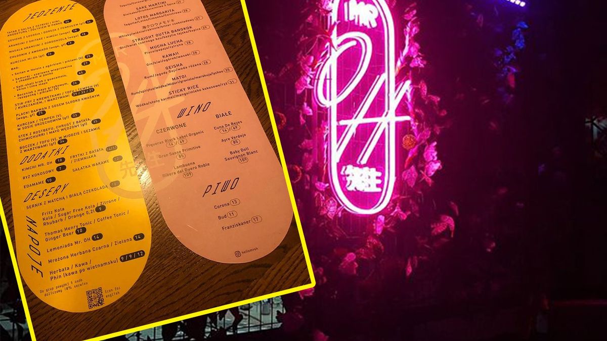 Mr. OH to restauracja z kuchnią azjatycką, której współwłaścicielem jest Quebonafide