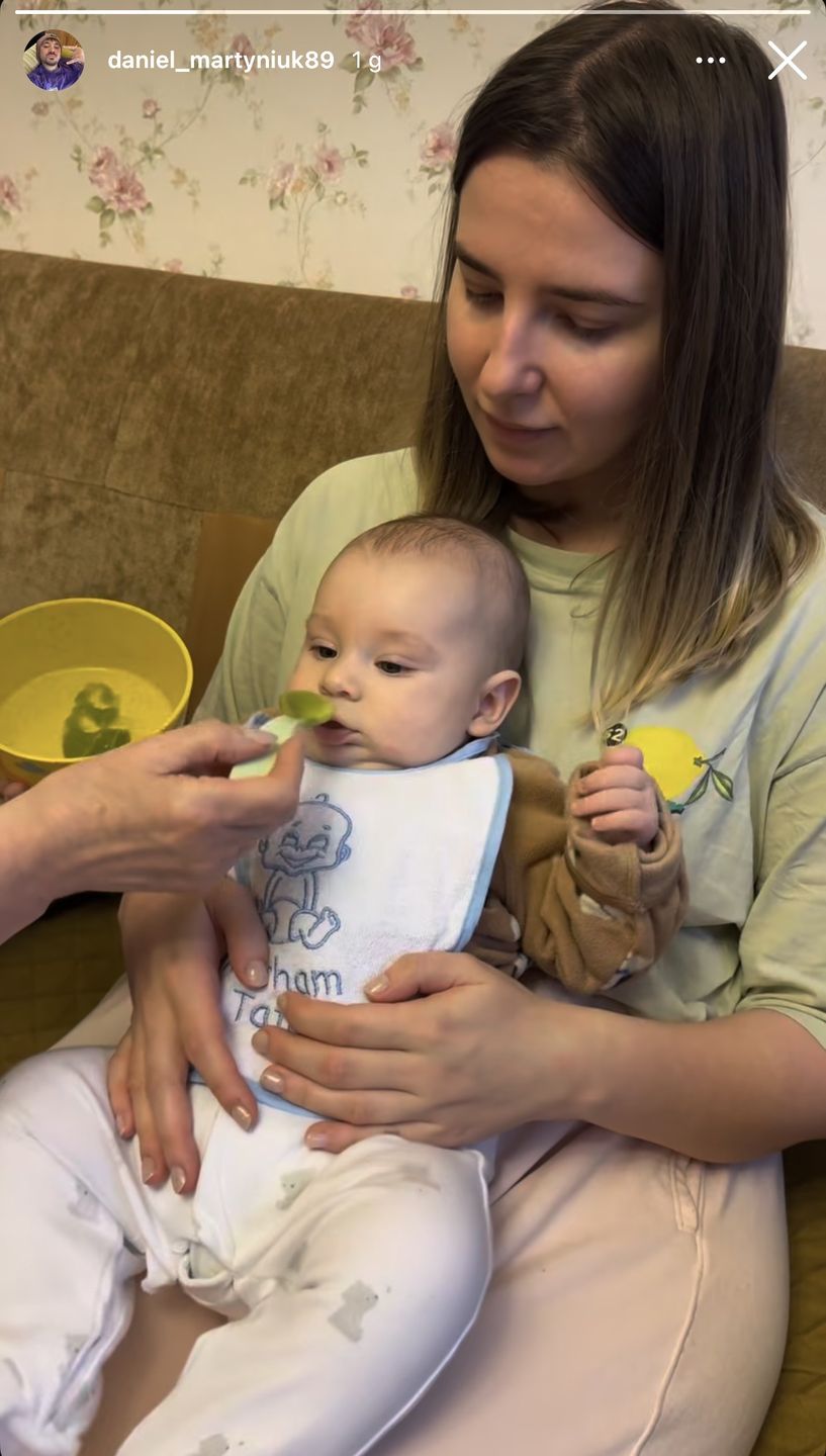 Daniel Martyniuk pokazał syna i żonę