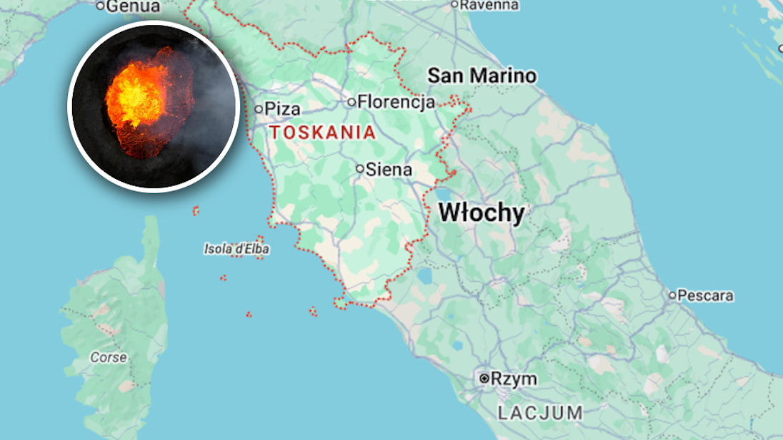 Pod powierzchnią Toskanii dokonano sensacyjnego odkrycia