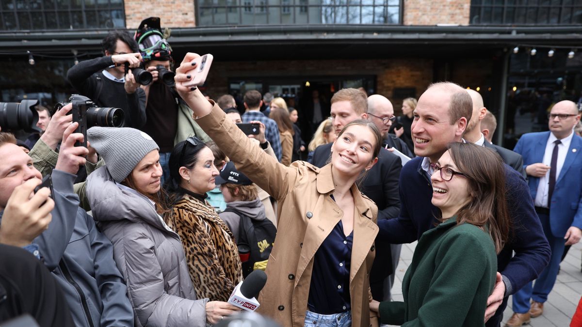 Książę William w Warszawie 