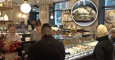 Stała dwie godziny w kolejce po złotego pączka. Kosztuje 100 zł