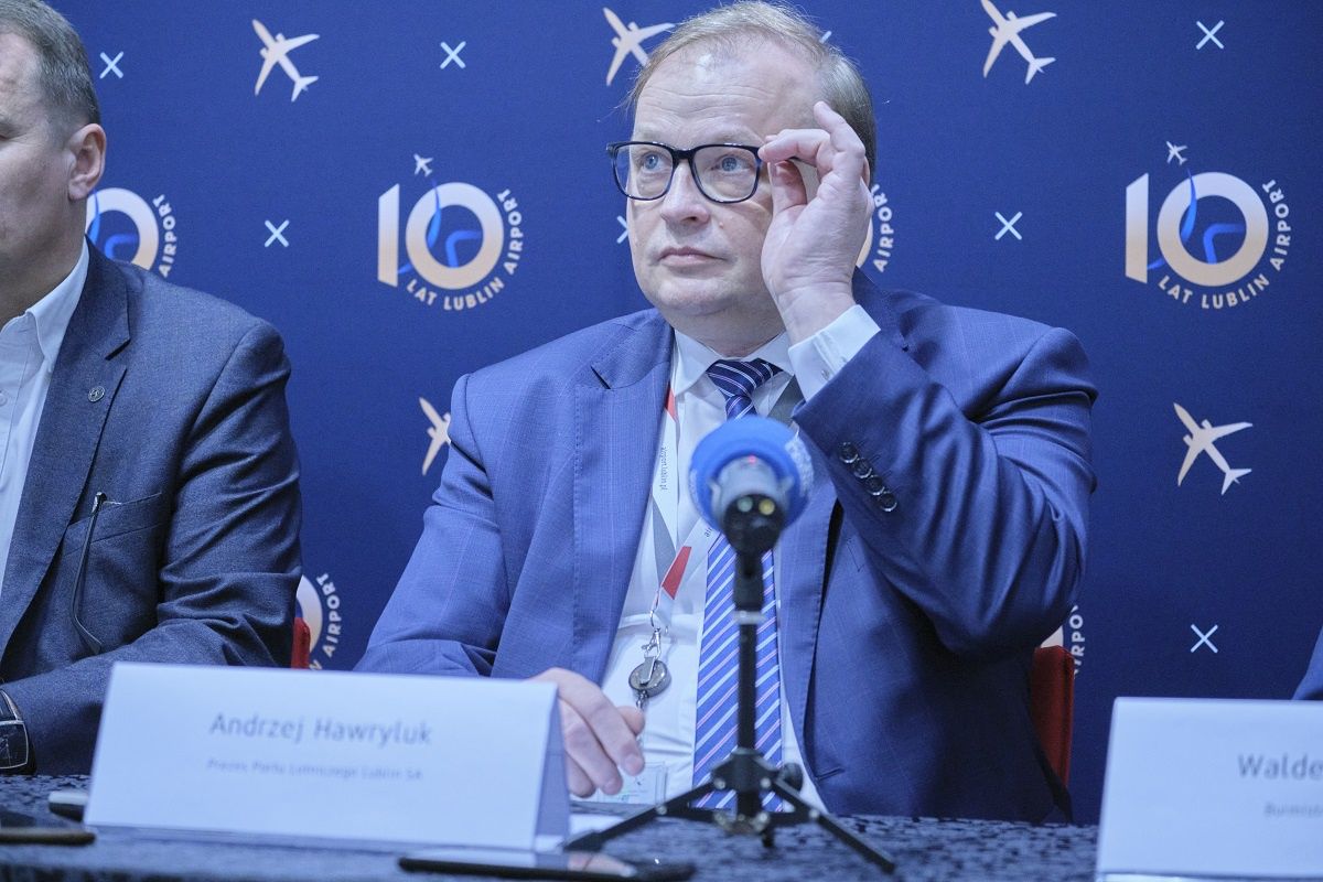 Andrzej Hawryluk, prezes Portu Lotniczego Lublin