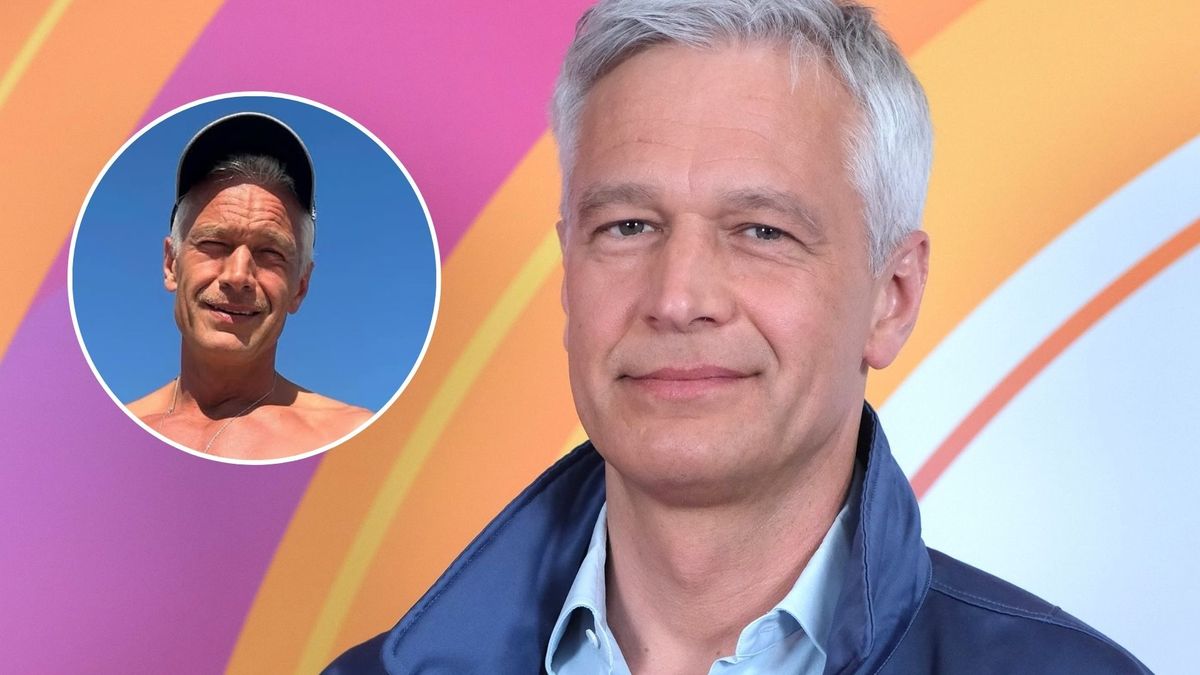 Michał Żebrowski pokazał się bez koszulki 