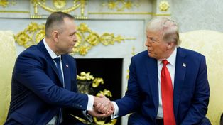 Nawrocki w wywiadzie dla Bloomberga. Tak mówił o amerykańskiej bazie w Polsce