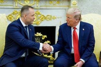 Nawrocki w wywiadzie dla Bloomberga. Tak mówił o amerykańskiej bazie w Polsce