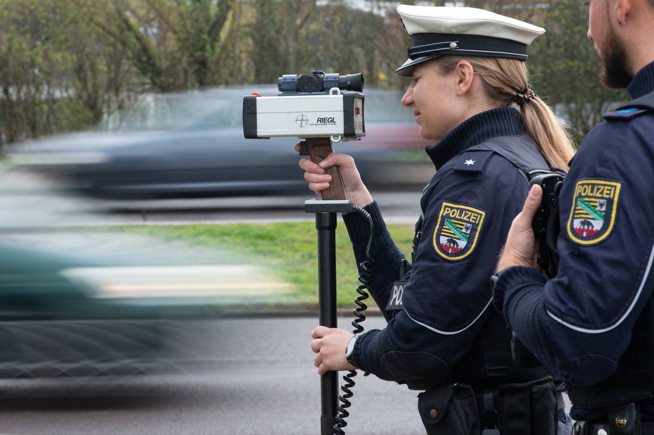 Fotoradar złapał ją sto razy. Miała polskie numery rejestracyjne