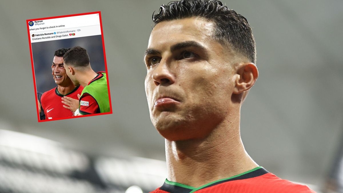 Linie lotnicze zadrwiły z Ronaldo