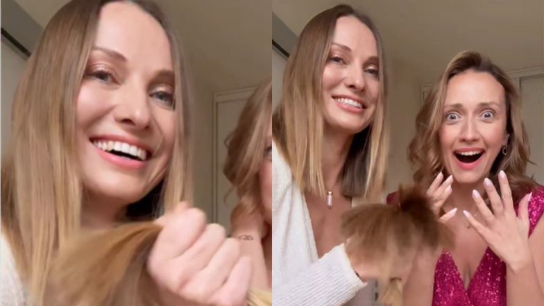 Joanna Moro obcięła włosy 