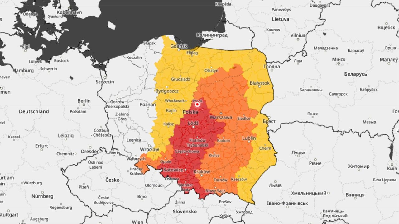 Ostrzeżenia meteorologiczne - intensywne opady deszczu i gwałtowne burze!